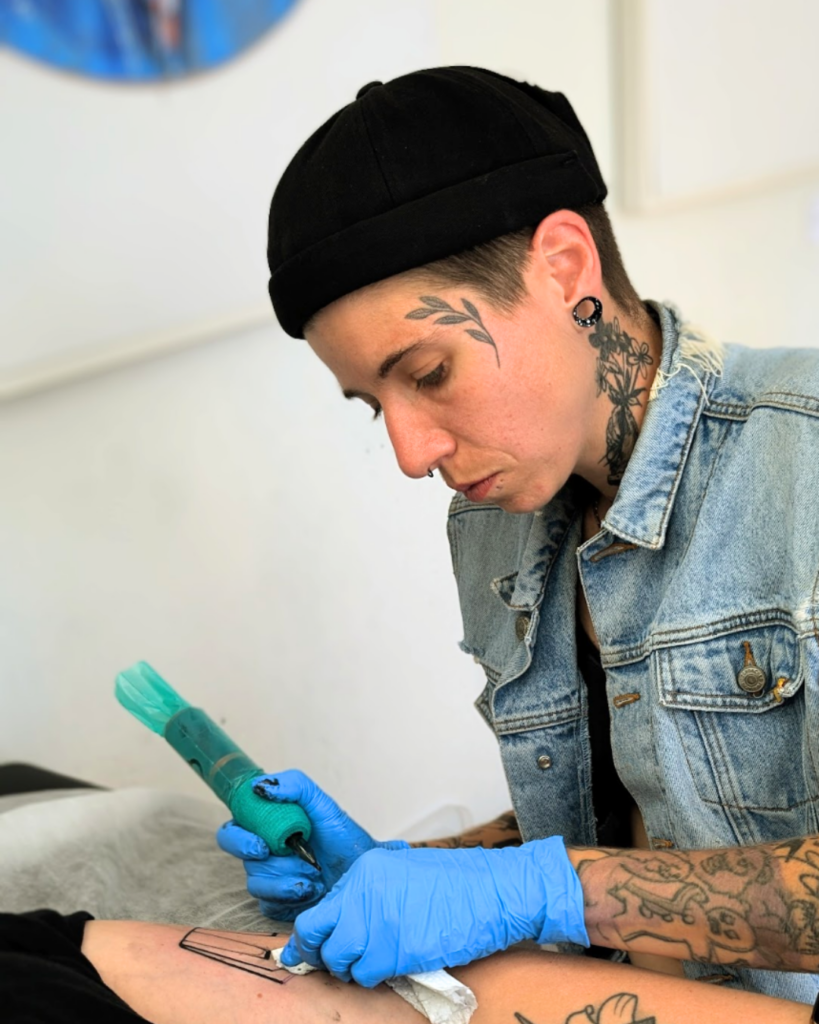 Pinpin Tattoo artist Montreal dotwork